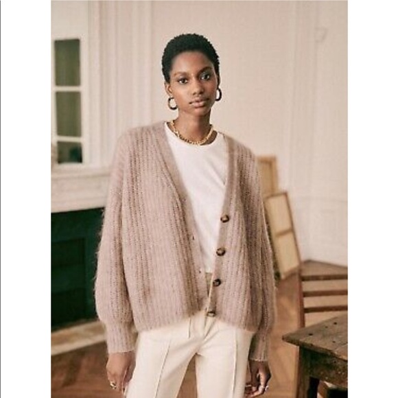 Sezane Achille Cardigan Sweater NWOT - Picture 4 of 7